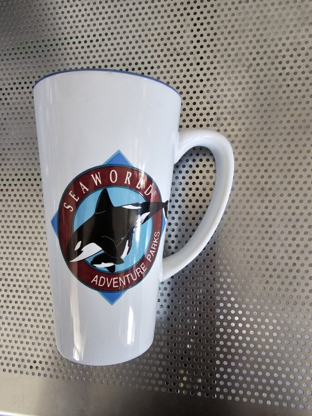 Sea World Adventure Parks Vintage Souvenir Coffee Mug Ceramic - Picture 3 of 4